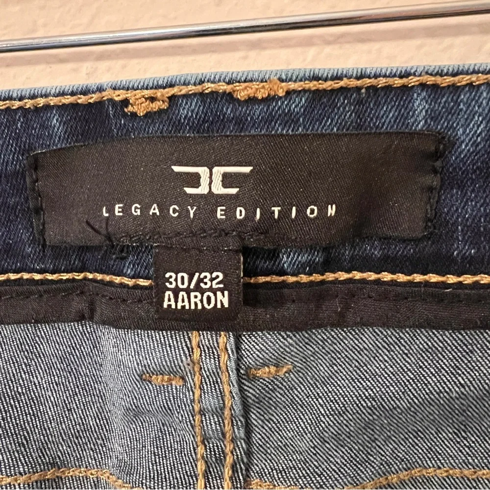 Jordan Craig Legacy Aaron Distressed Jeans 30x32 Hurricane Wash